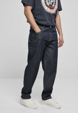 Men's 3D Embroidery Jeans Navy Blue