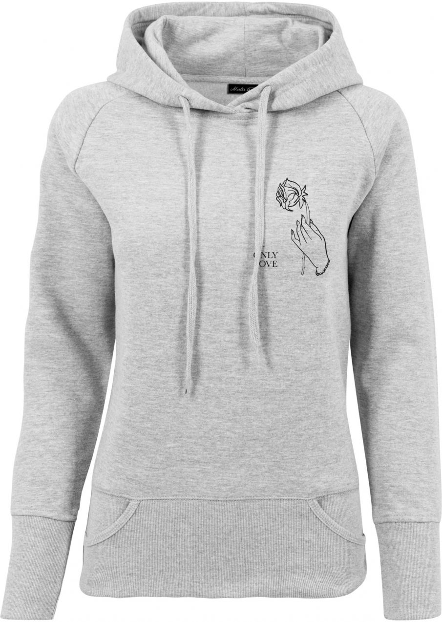 Ladies Only Love Hoody grey