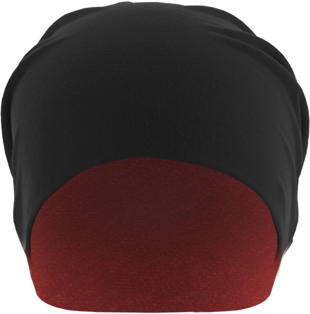 Jersey cap reversible blk/red