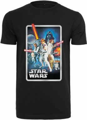 Black T-shirt with Star Wars poster