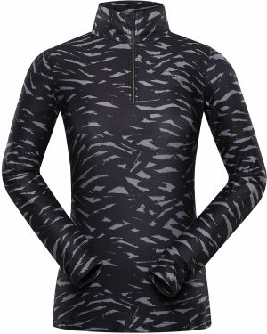 Women's quick-drying T-shirt ALPINE PRO STANSA black variant pe