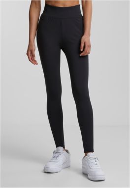 Women's high-waisted leggings black