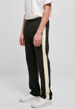 Black striped trousers