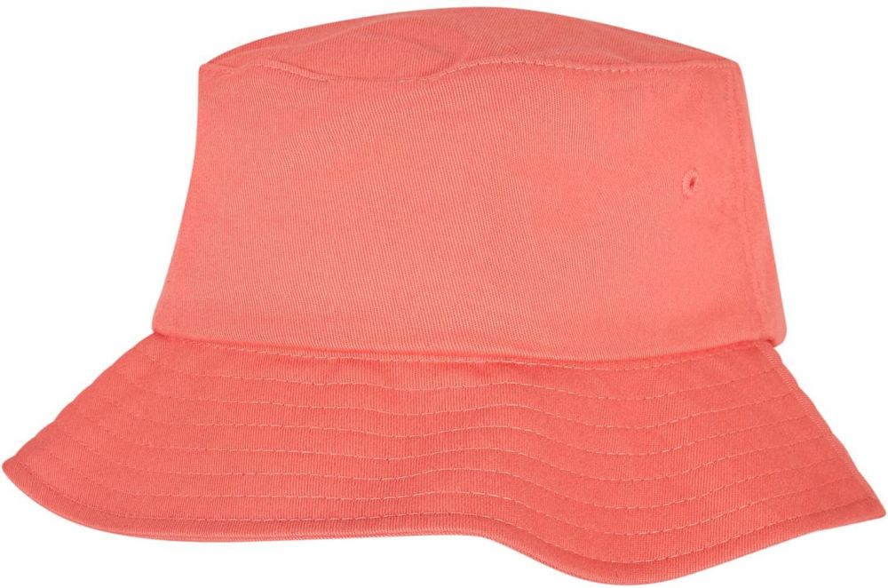Flexfit Cotton Twill Bucket Hat spicedcoral