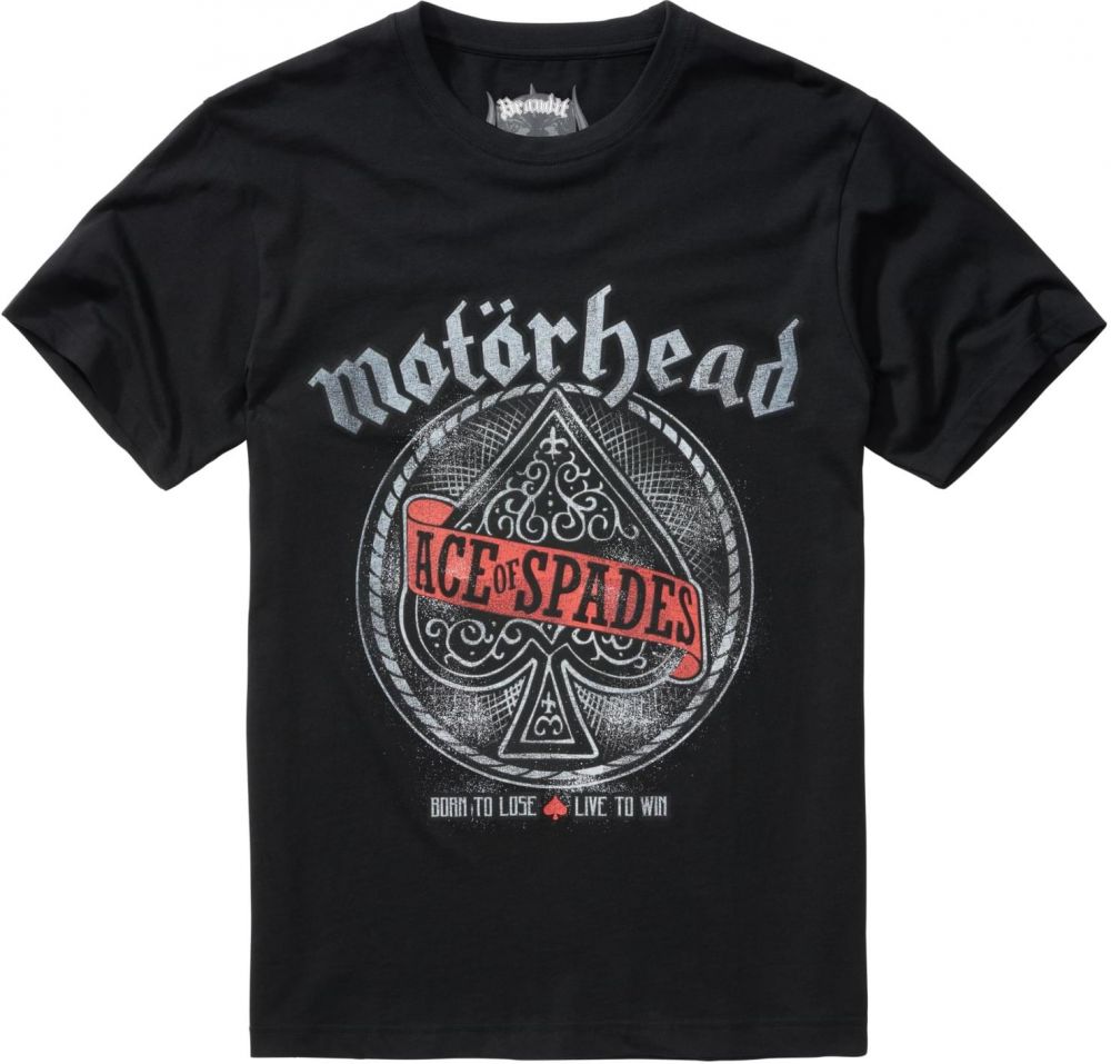 Motörhead Black T-Shirt Ace of Spade