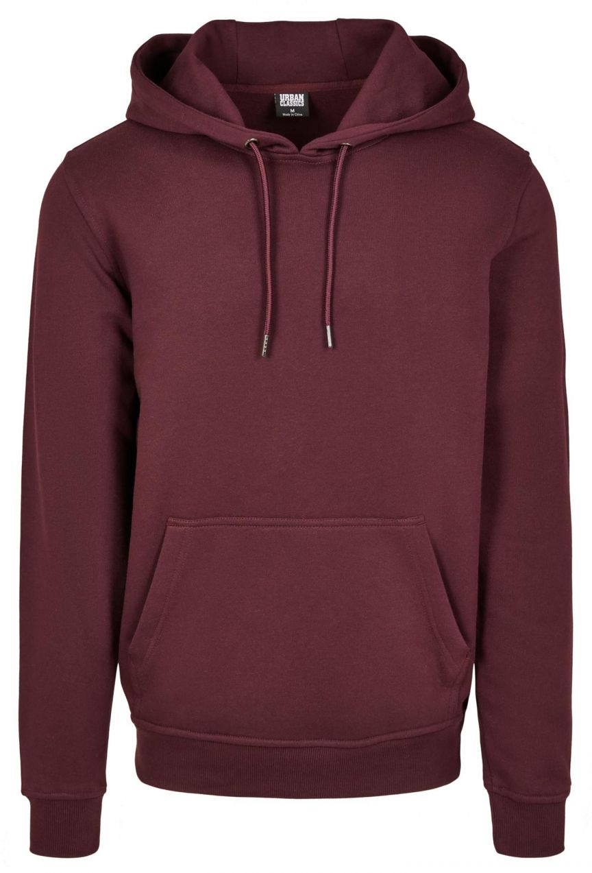 Basic Sweat Hoody redwine