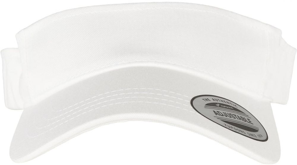 Curved Visor Cap White