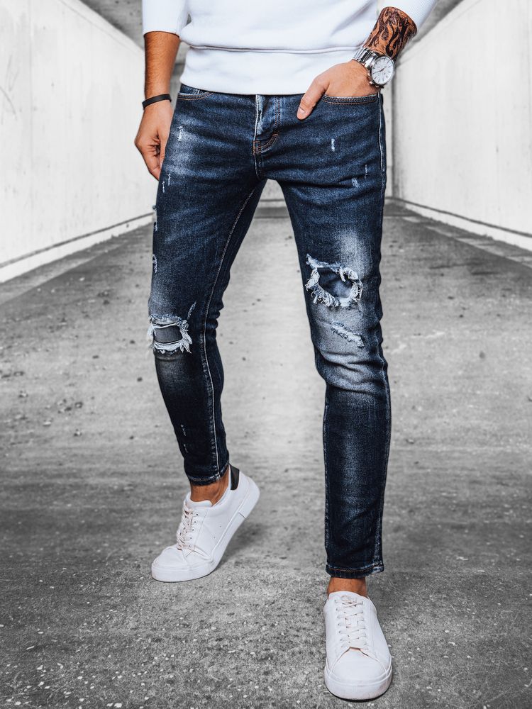 Men's Blue Denim Dstreet Pants