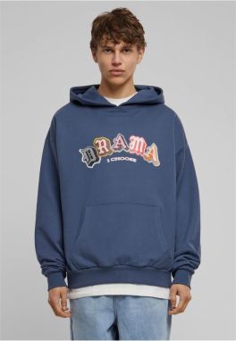 Men's Drama Heavy Oversize Hoodie - Blue