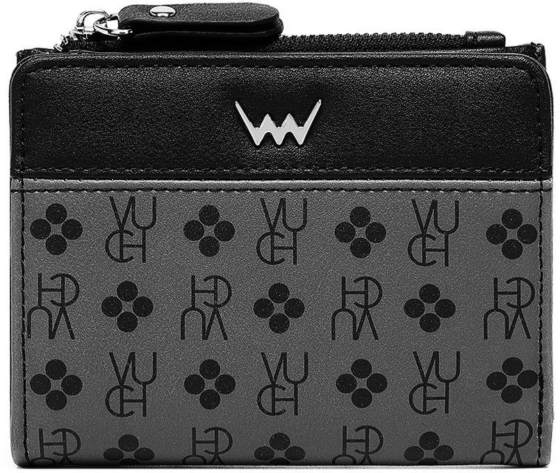 Čierna dámska vzorovaná peňaženka VUCH Marva Mini Black