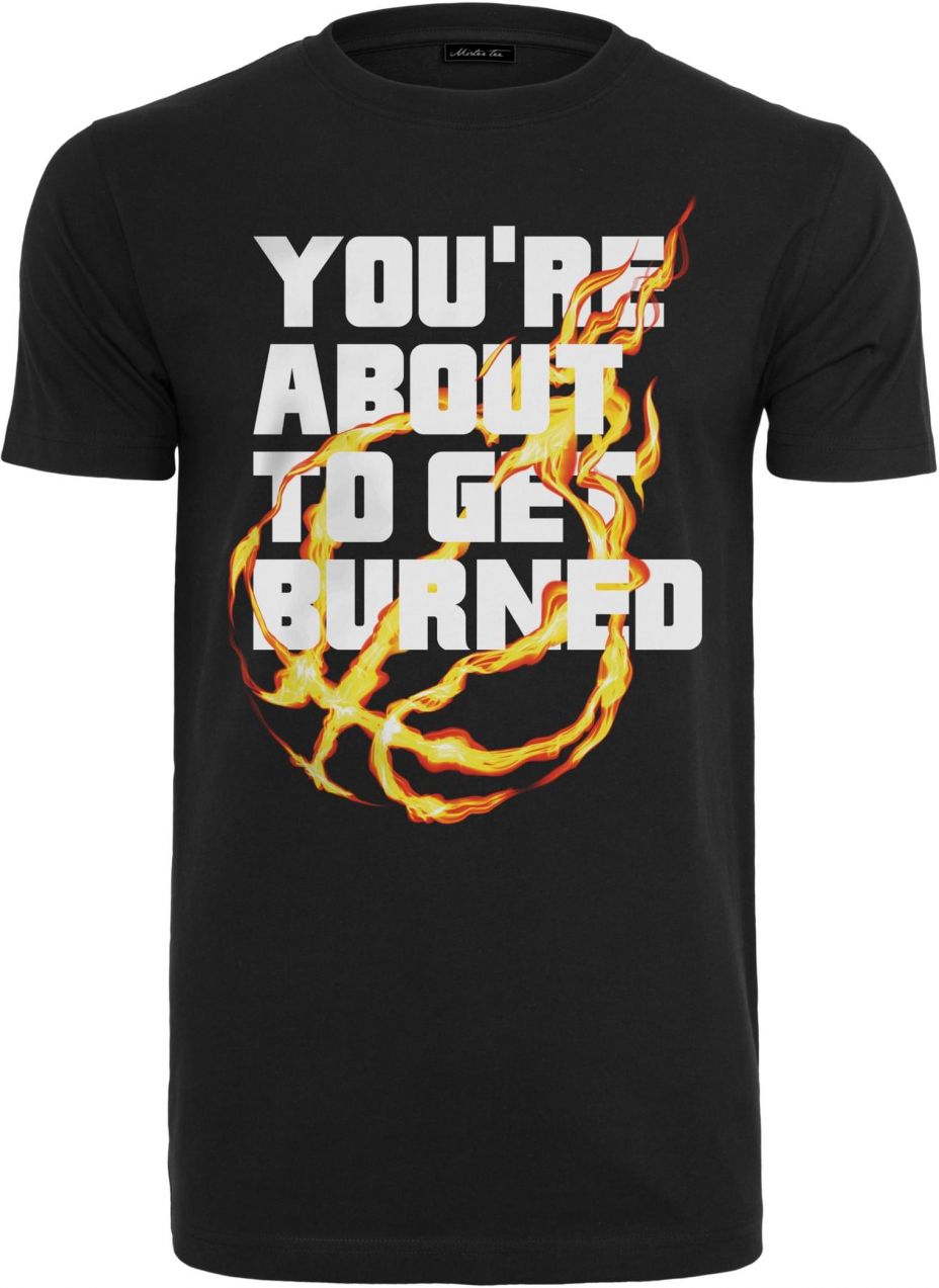 A black t-shirt you're about to burn