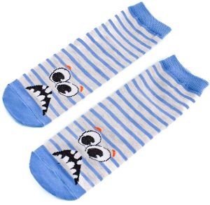 Shelvt striped children's socks Angry