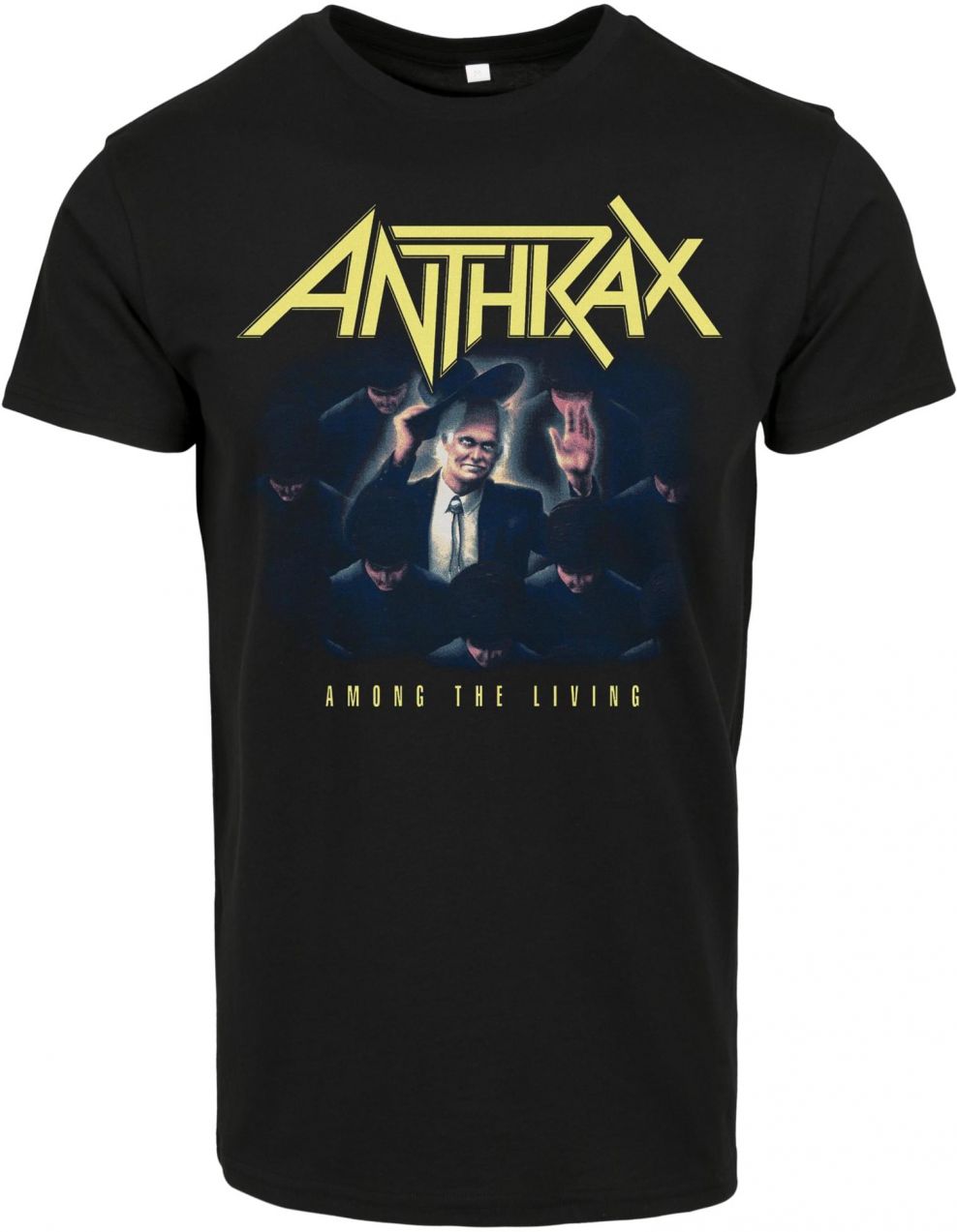 Anthrax Among The Living Follow Me Black T-Shirt