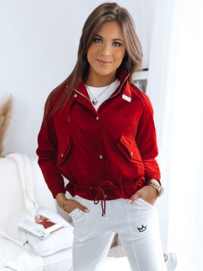 SISI Women's Bomber Jacket Red Dstreet