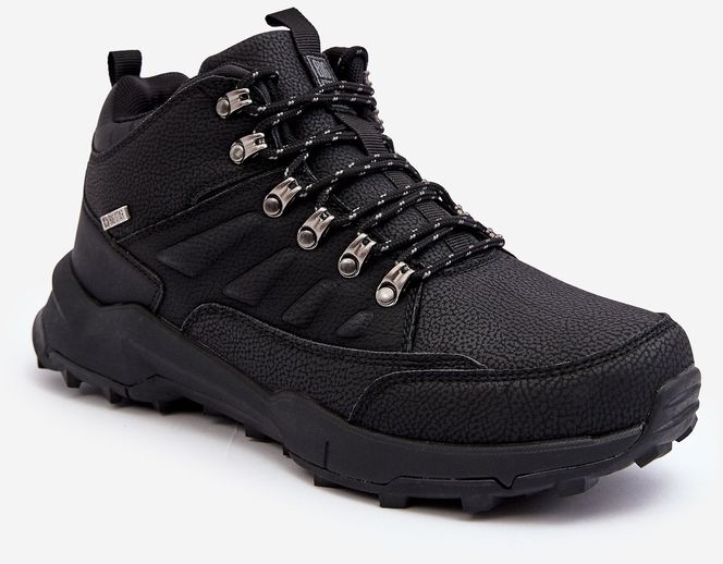 Men's Insulated Black Big Star Sneakers