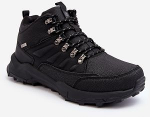 Men's Insulated Black Big Star Sneakers