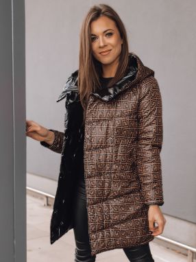 Women's reversible jacket DELSY LONG black Dstreet