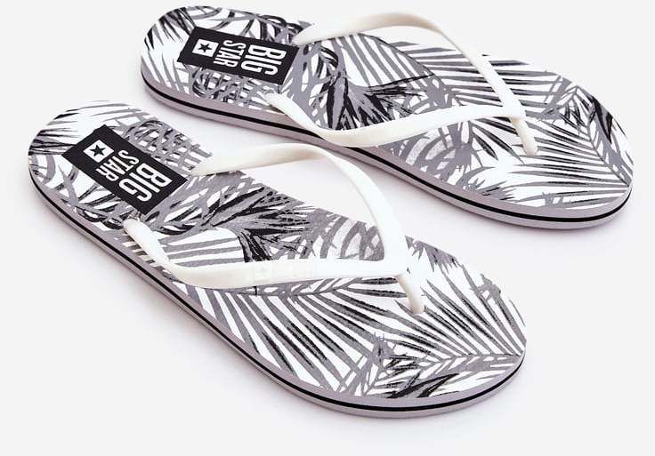 Women's Fashion Flip-Flops Big Star LL274818 White