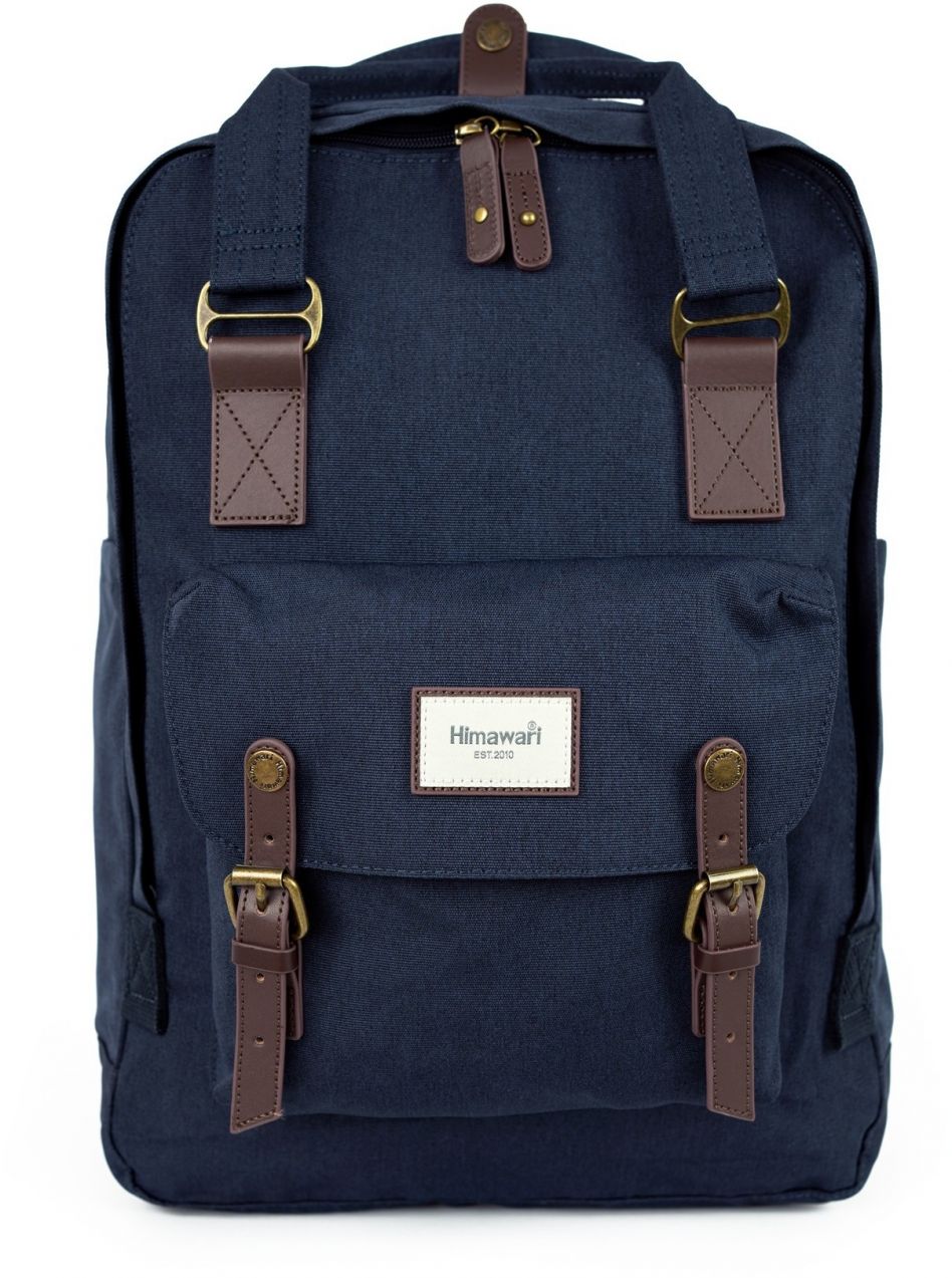 Himawari Unisex's Backpack Tr21313-6 Navy Blue