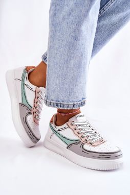 Women's low sports shoes Multicolor Solveig