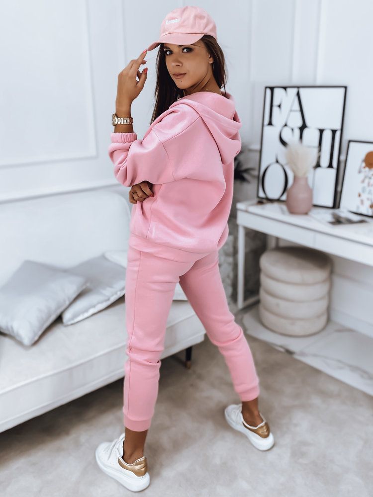 Women's sweatshirt set AMILIA pink Dstreet
