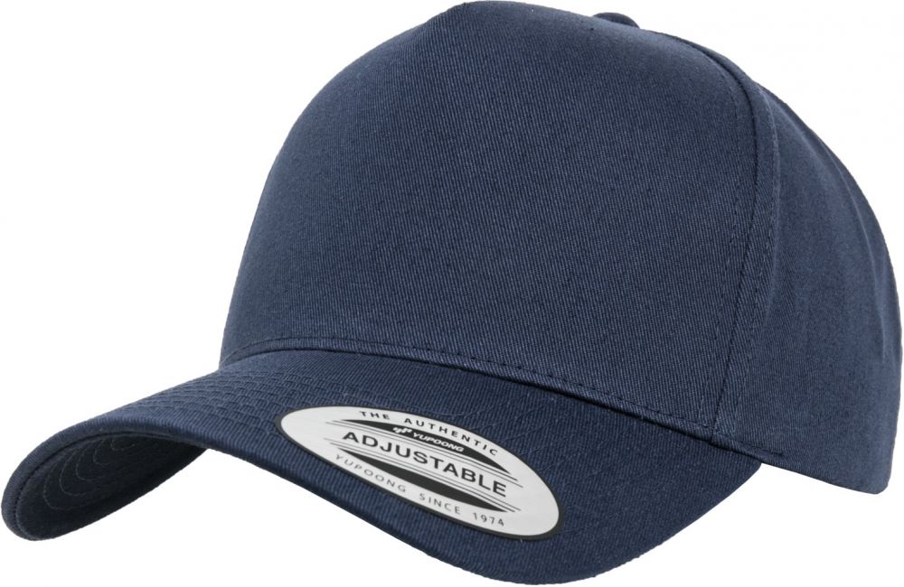 5-Panel Curved Classic Snapback Navy