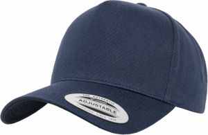 5-Panel Curved Classic Snapback Navy