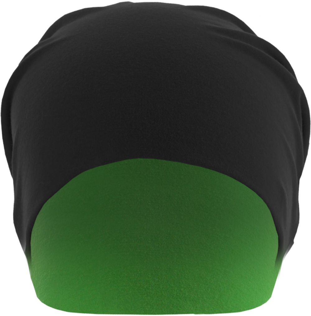 Jersey cap reversible blk/neongreen