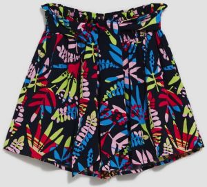 WOMEN SHORTS L-SH-4018 NAVY