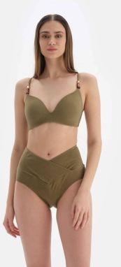 Dagi Green Lined Bikini Top