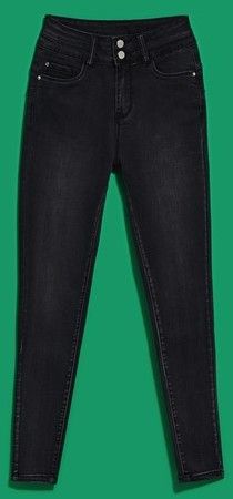 WOMEN'S JEANS L-JE-JE-4021 GRAPHITE