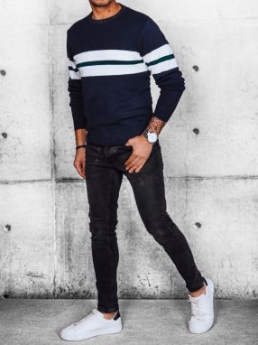 Men's Navy Blue Dstreet Sweater
