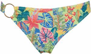 DEFACTO Fall In Love Regular Fit Tropical Patterned Bikini Bottoms