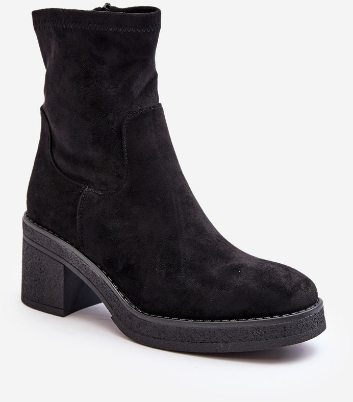 Women's ankle boots black Argastis