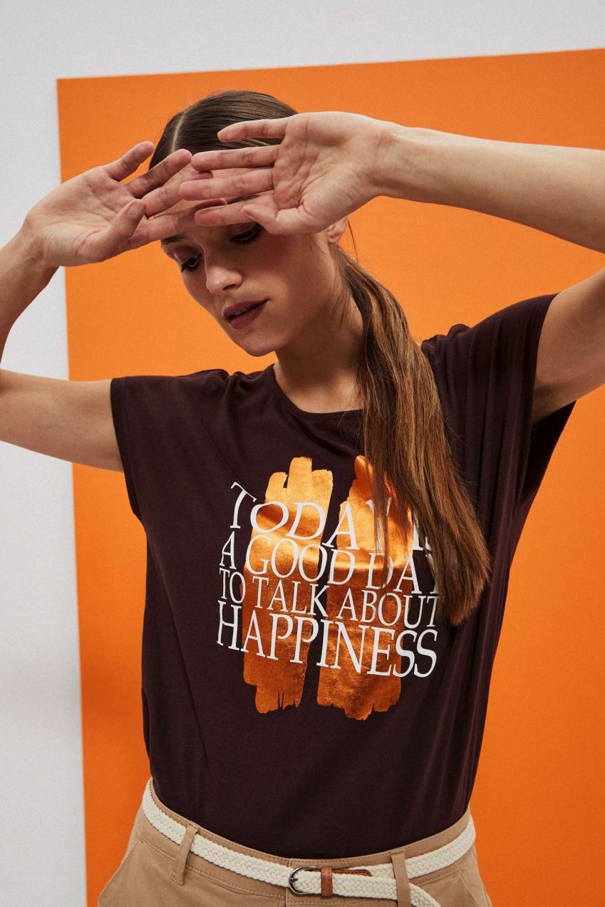 WOMEN'S T-SHIRT L-TS-4043 D.DUB