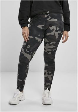 Camo Tech Women's High Waist Leggings Dark Mask