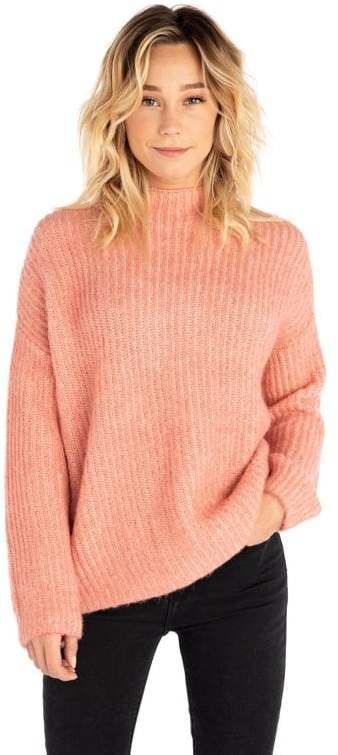 Svetr Rip Curl HIGH LOW CREW SWEATER  Brandied Aprico