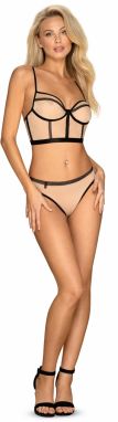 Set Nudelia beige and black beige and black