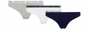 Tommy Hilfiger Nohavičky - 3P THONG viacfarebné