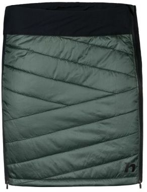 Women's insulated quilted skirt Hannah ALLY dark forest/anthracite
