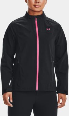 Čierna dámska športová nepremokavá bunda Under Armour Stormproof 2.0