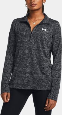 Čierne športové tričko Under Armour Tech 1/2 Zip-Twist