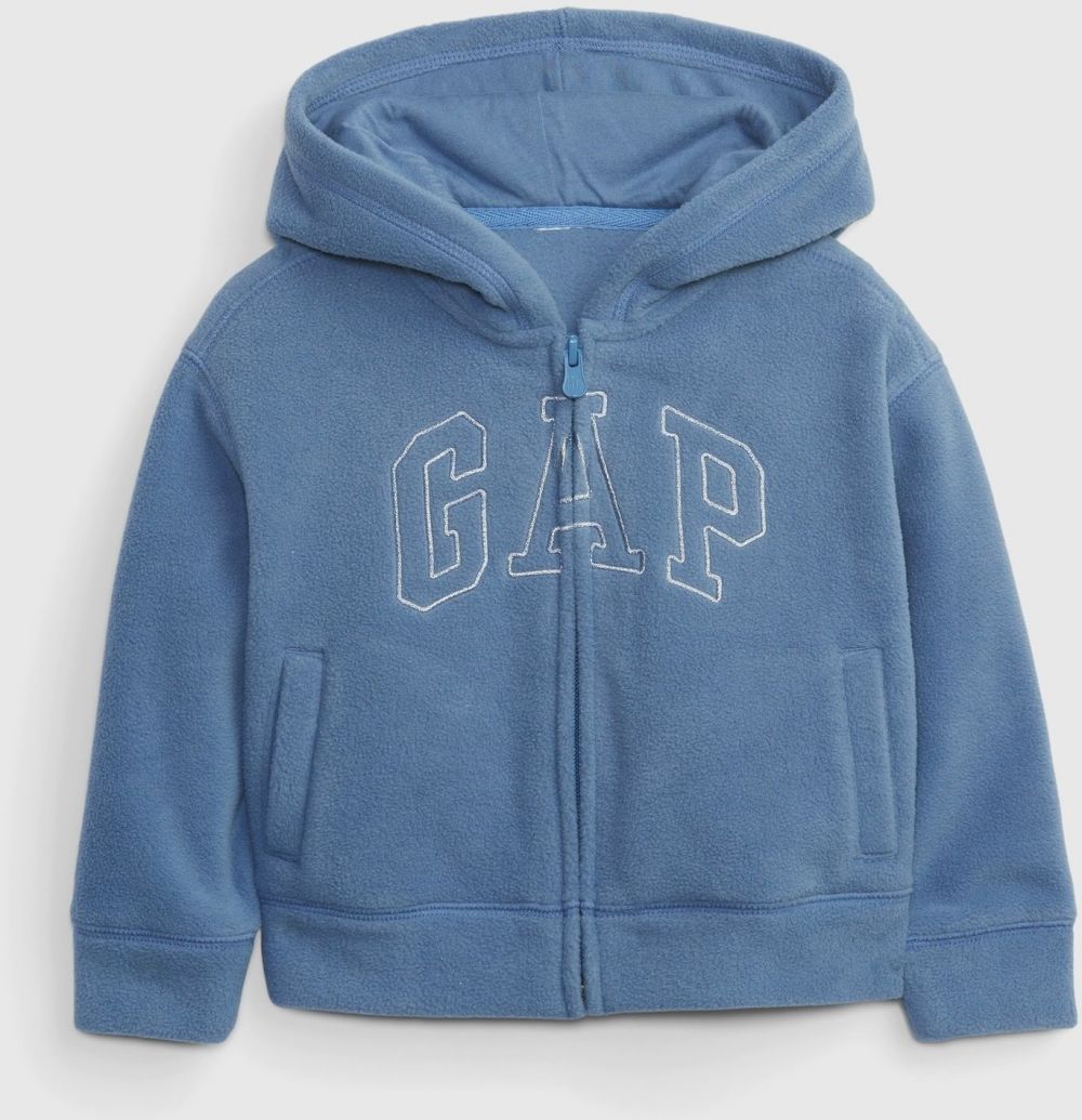 Modrá dievčenská mikina fleece GAP