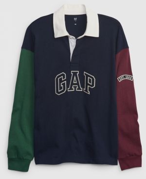 Tmavomodrá chlapčenská polokošeľa GAP