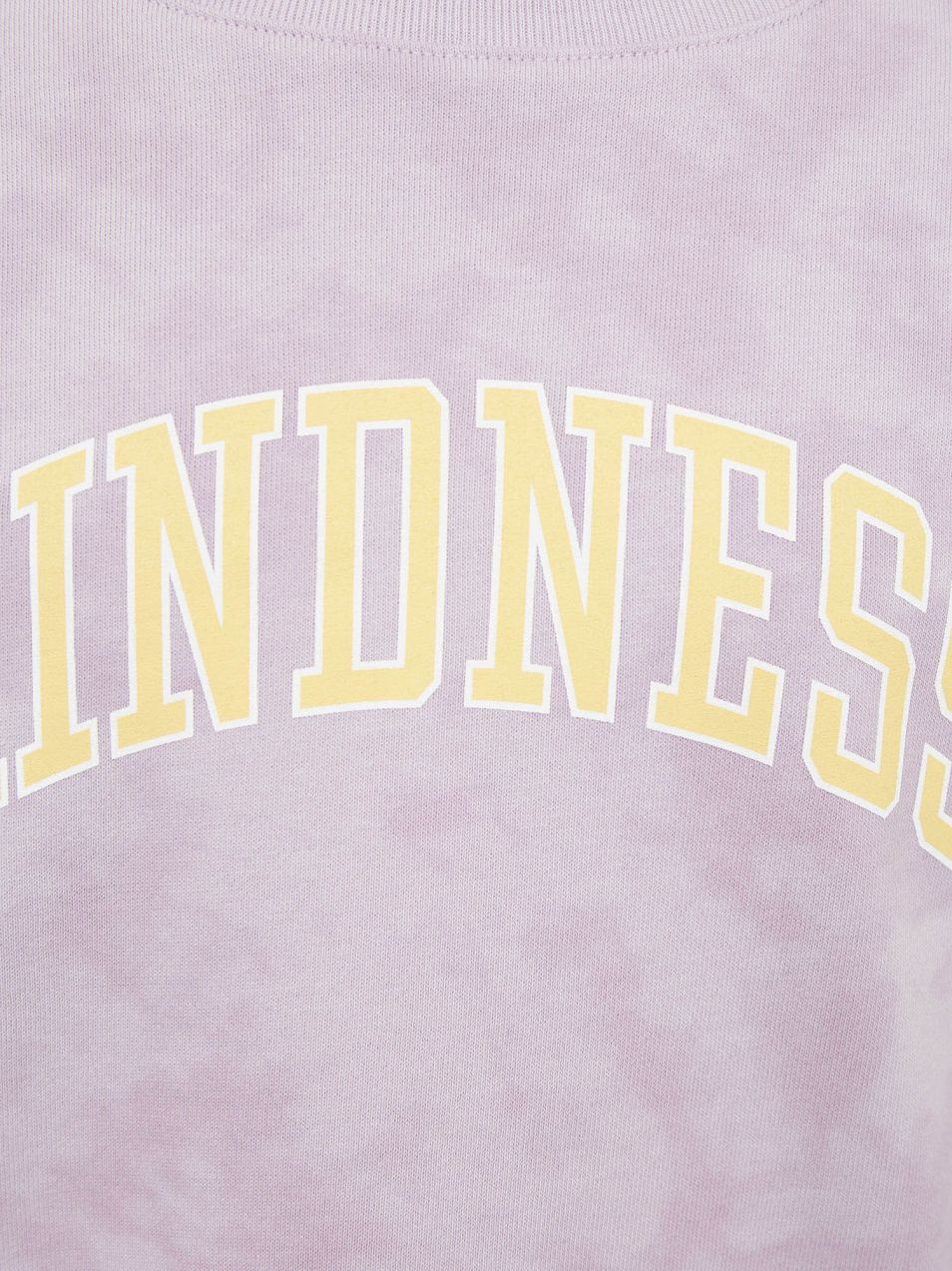 Svetlofialová dievčenská mikina s nápisom GAP Kindness