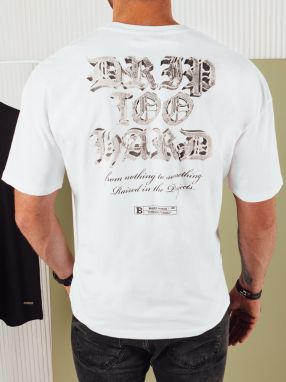 Men's T-shirt with white Dstreet print