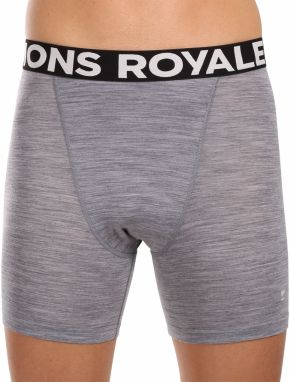 Men's Boxers Mons Royale Merino Grey