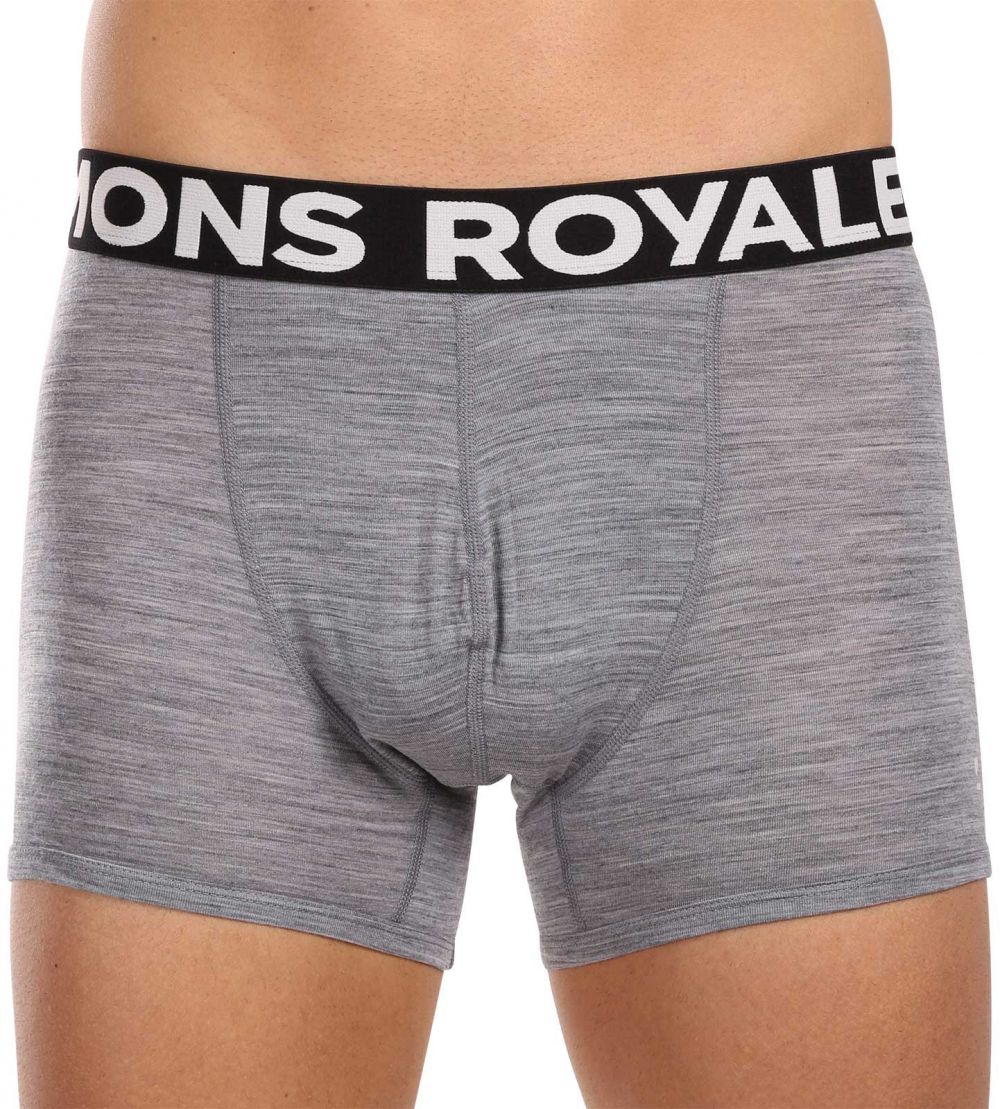 Men's Boxers Mons Royale Grey