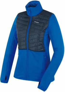 Women's Zipper Sweatshirt HUSKY Airy L neon blue