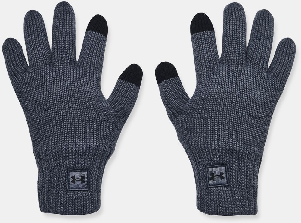 Šedé športové rukavice Under Armour UA Halftime Wool